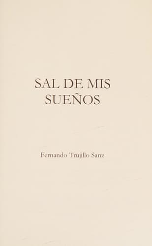 Sal de mis sueños